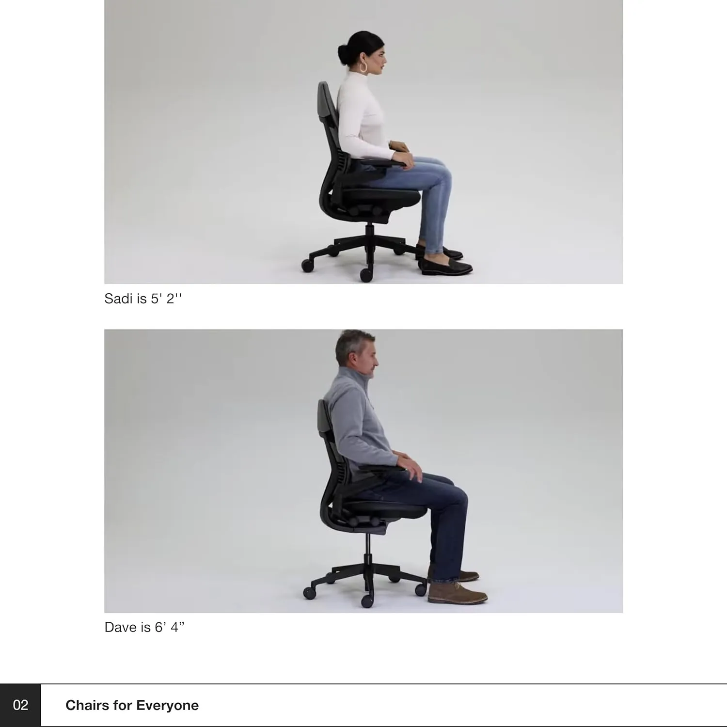 Steelcase Gesture Office Chair with Head Rest - Ergonomic Work Chair with Wheels for Carpet - Comfortable Office Chair - Intuitive-to-Adjust Chairs for Desk - 360-Degree Arms - Era Onyx