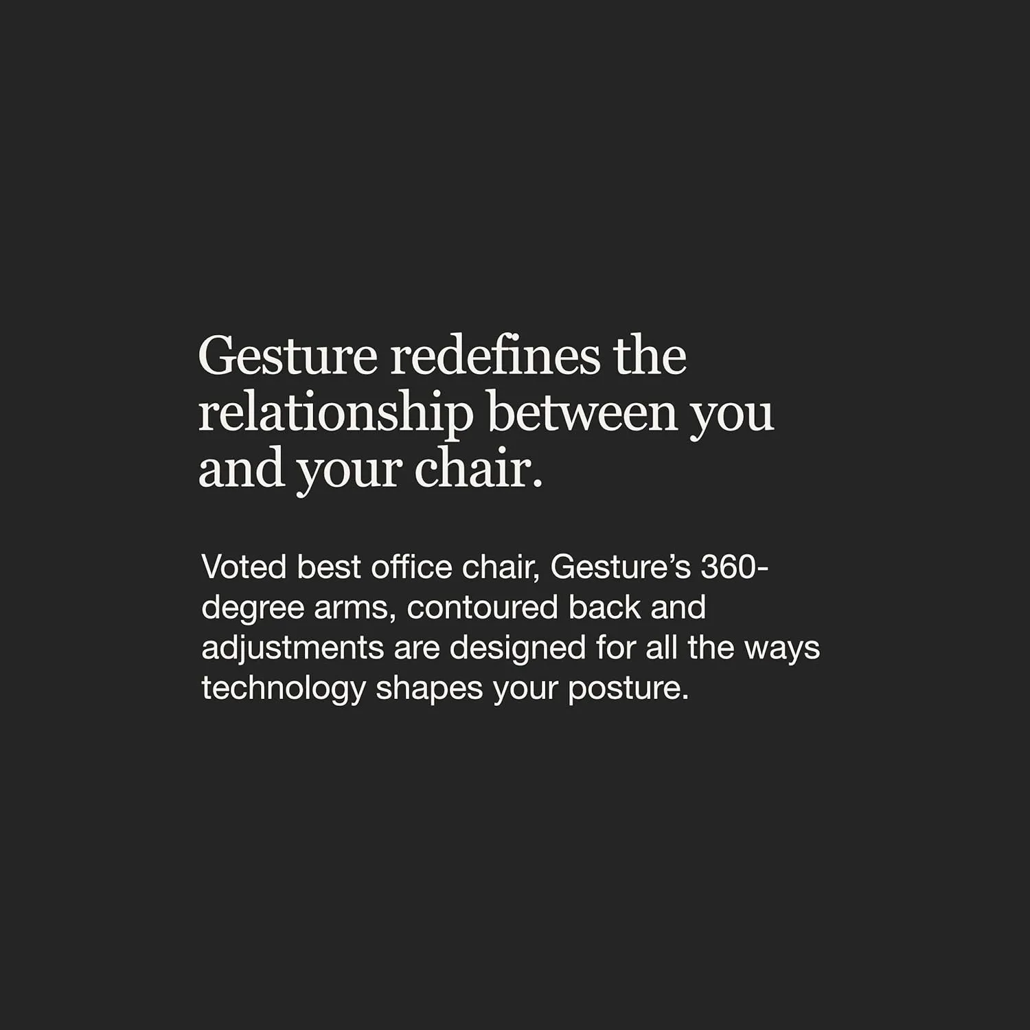 Steelcase Gesture Office Chair with Head Rest - Ergonomic Work Chair with Wheels for Carpet - Comfortable Office Chair - Intuitive-to-Adjust Chairs for Desk - 360-Degree Arms - Era Onyx