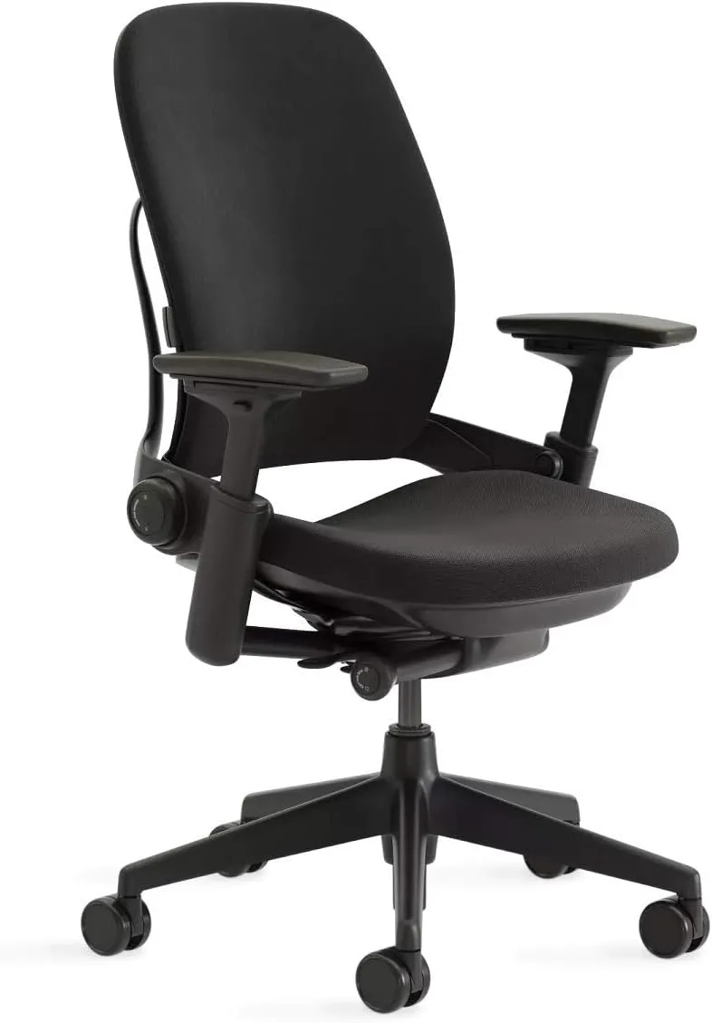 Steelcase Leap Office Chair, Carpet, Cogent/Black