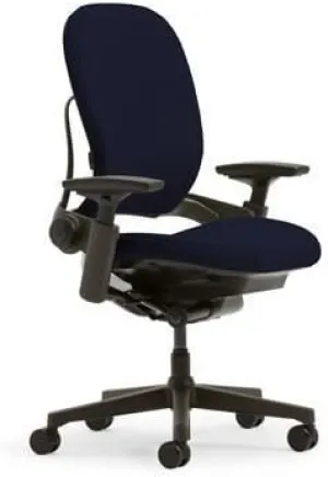 Steelcase Leap Plus Fabric Chair, Navy