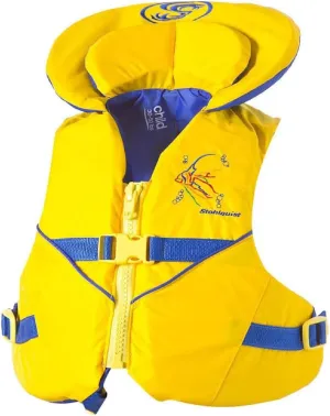 Stohlquist Child Life Jacket, US Coast Guard Approved, Type III Life Vest (30-50 lbs) for Kids and Children, Support Collar with Grab Handle, Fully Adjustable PFD for Pools, Lakes and Boating