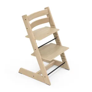 Stokke Tripp Trapp Chair, Oak Natural - Adjustable, Convertible Chair for Toddlers, Children & Adults - Comfortable & Ergonomic - Made with Oak Wood