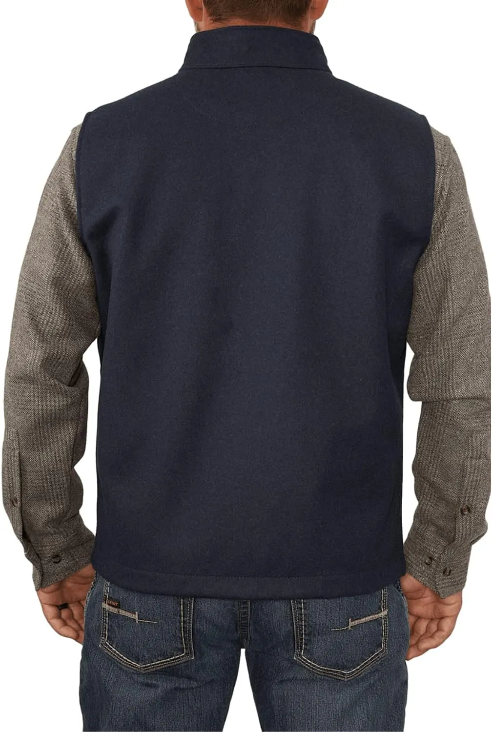 Stormy Kromer The Ironwood Vest - Men’s Winter Zip Vest, Cold Weather Outerwear