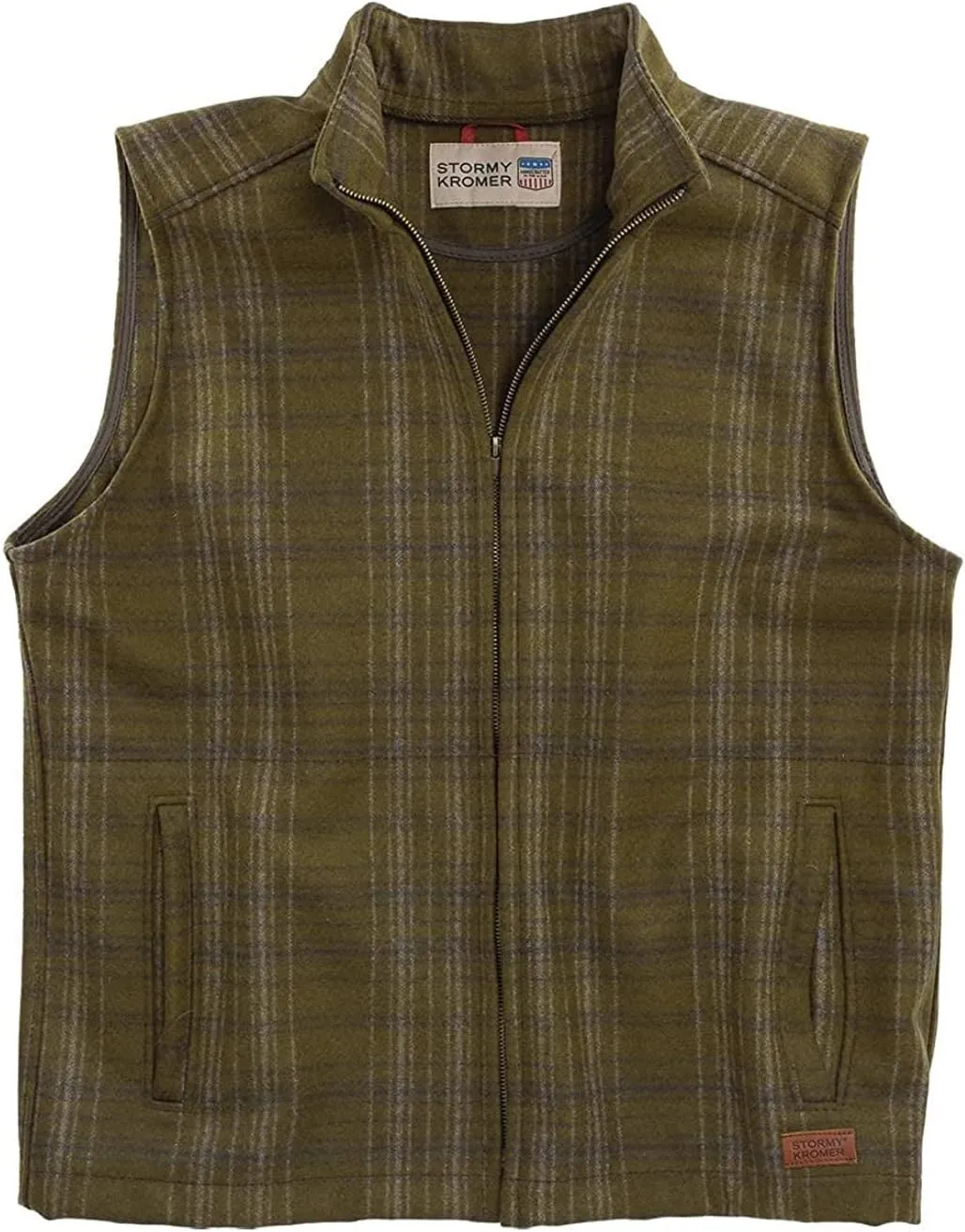 Stormy Kromer The Ironwood Vest - Men’s Winter Zip Vest, Cold Weather Outerwear