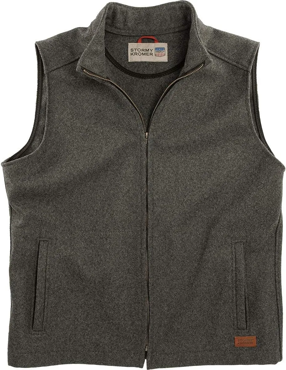 Stormy Kromer The Ironwood Vest - Men’s Winter Zip Vest, Cold Weather Outerwear