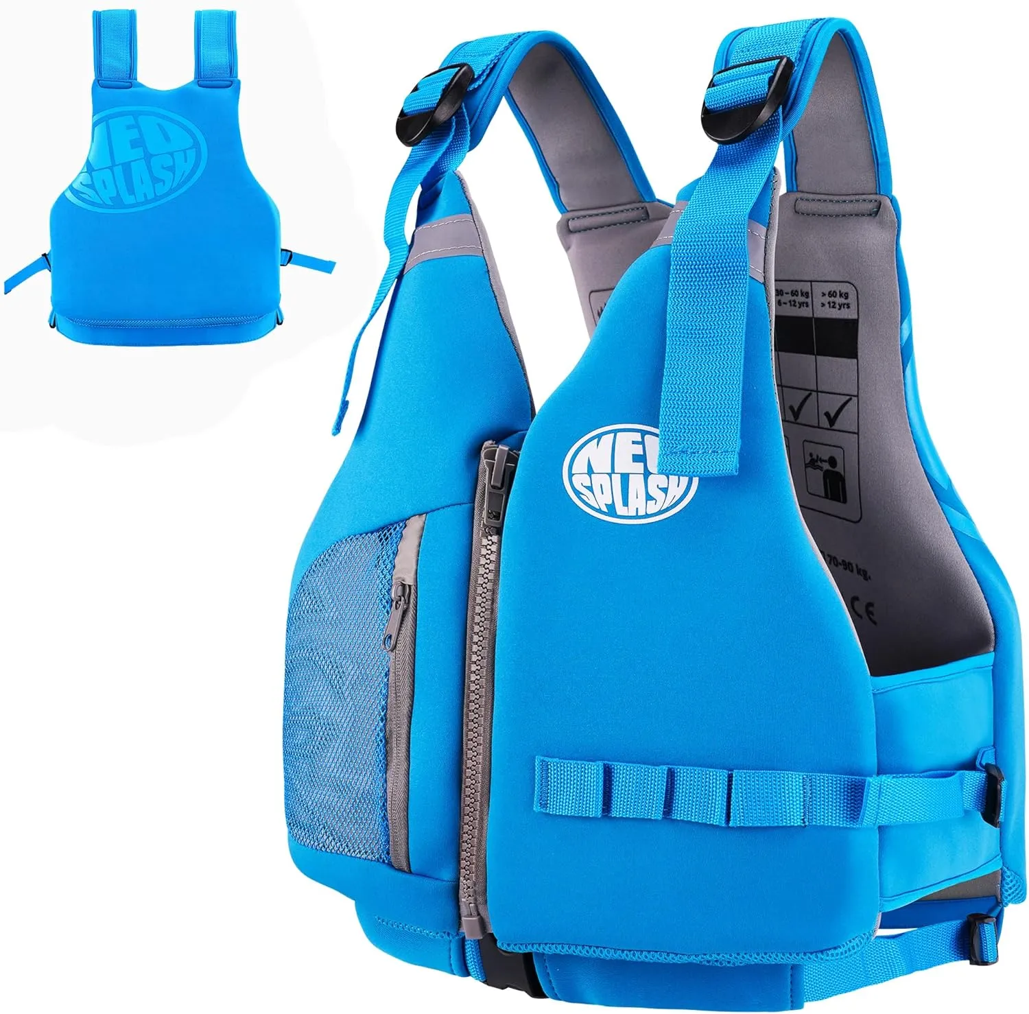 Swim Vest with Adjustable Safety Straps for Adults
