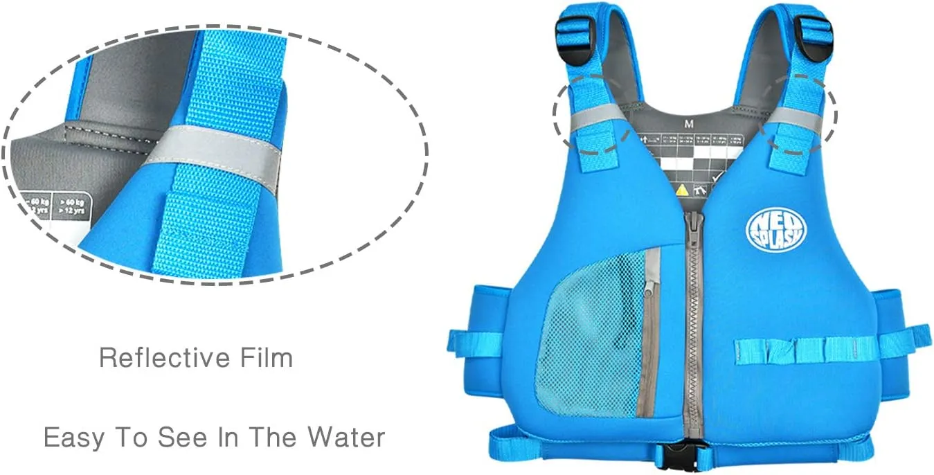 Swim Vest with Adjustable Safety Straps for Adults