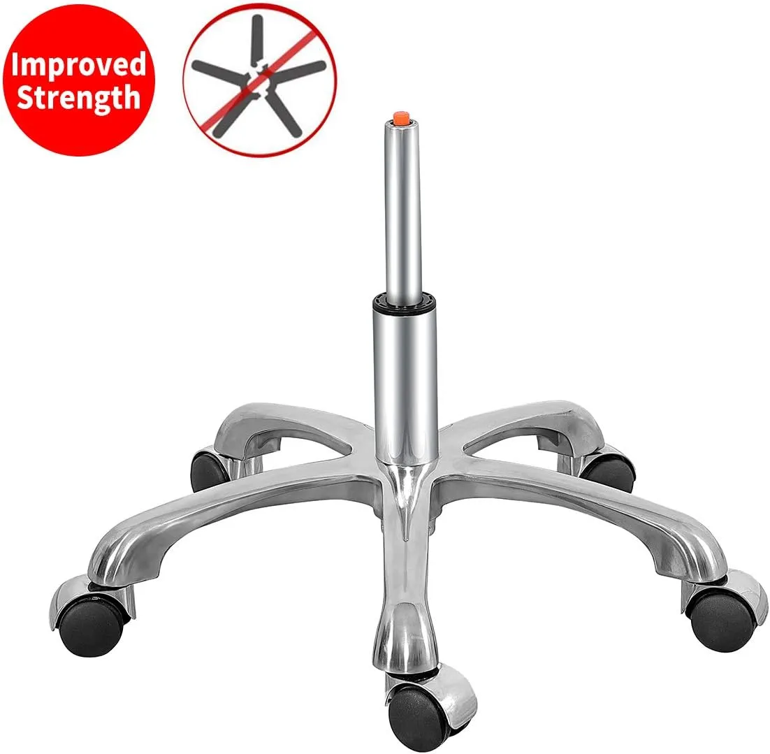 Swivel Rolling Stool Round Chair,Thick Sturdy Padding,Adjustable Stool with Wheels for Doctor,Medical,Massage Salon,Office,Shop(Black) (with Back, Gray)