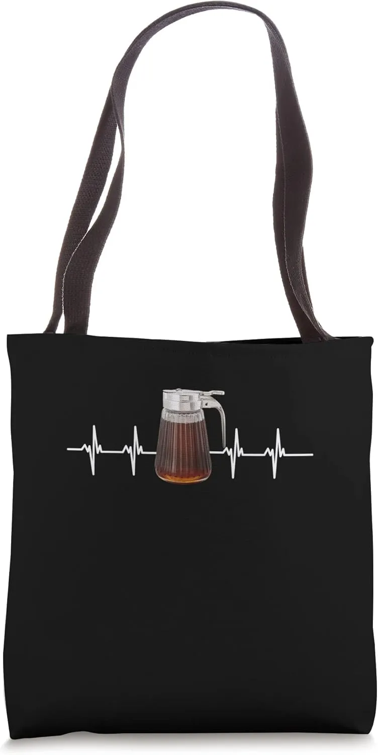 Syrup For Pancakes Flipping Flapjack Breakfast Pancake Maker Tote Bag