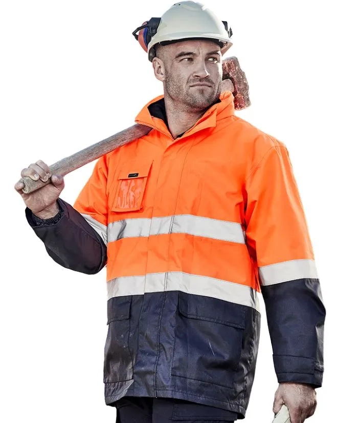 Syzmik Hi Vis 4-in-1 Rain Jacket Combo