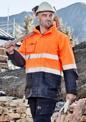 Syzmik Mens Hi Vis Basic 4 in 1 Waterproof Jacket