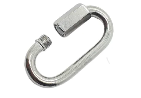 T316 Stainless Steel Carabiner Quick link Strap Connector Chain Repair Shackle D 1/2"