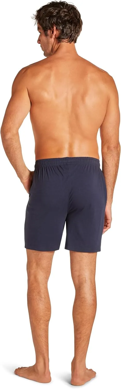 TAHARI Men's The Ultimate Comfort Sleep Pajama Short for Men – Soft Cotton Relaxed Fit Lounge Shorts