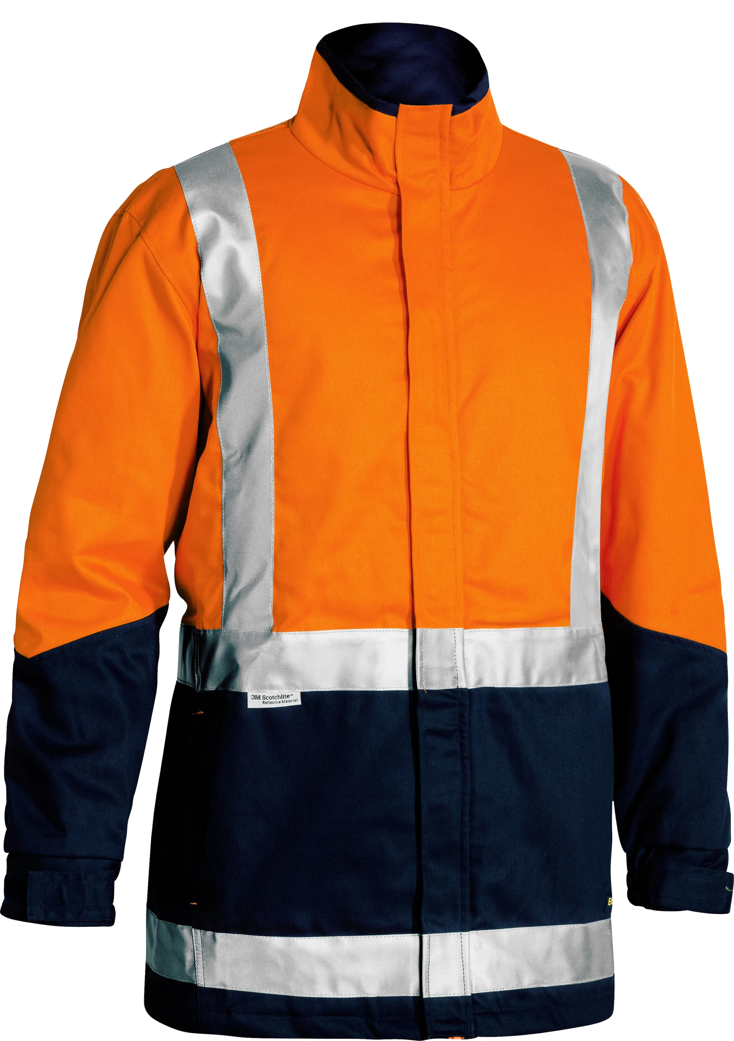 Taped Bisley Hi-Vis 3 In 1 Drill Jacket