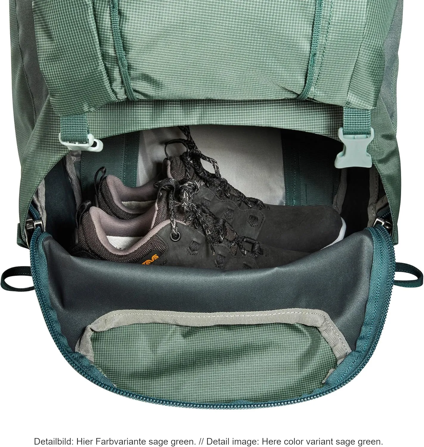 Tatonka Men Trekking Backpack with Front Opening, Black, 50   10 Liter