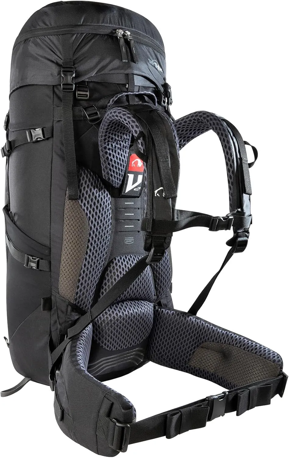 Tatonka Men Trekking Backpack with Front Opening, Black, 50   10 Liter
