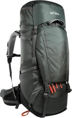 Tatonka Men Trekking Backpack with Front Opening, Titanium Grey, 60   10 Liter