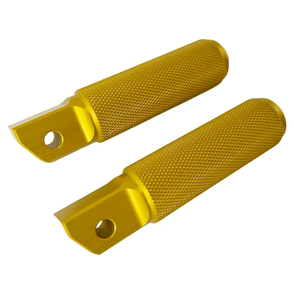 TC Bros. Nomad Passenger Foot Pegs fits 2018-up Harley Softail M8 & Pan America - Gold