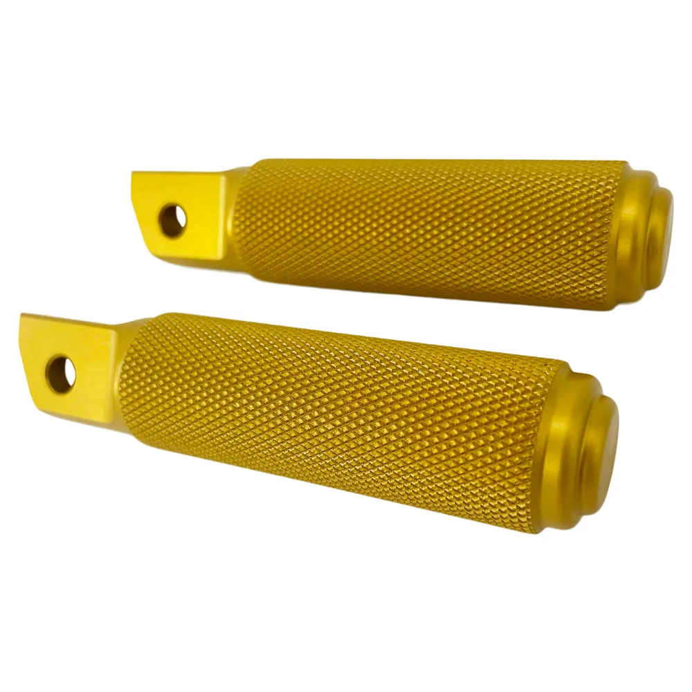 TC Bros. Nomad Passenger Foot Pegs fits 2018-up Harley Softail M8 & Pan America - Gold