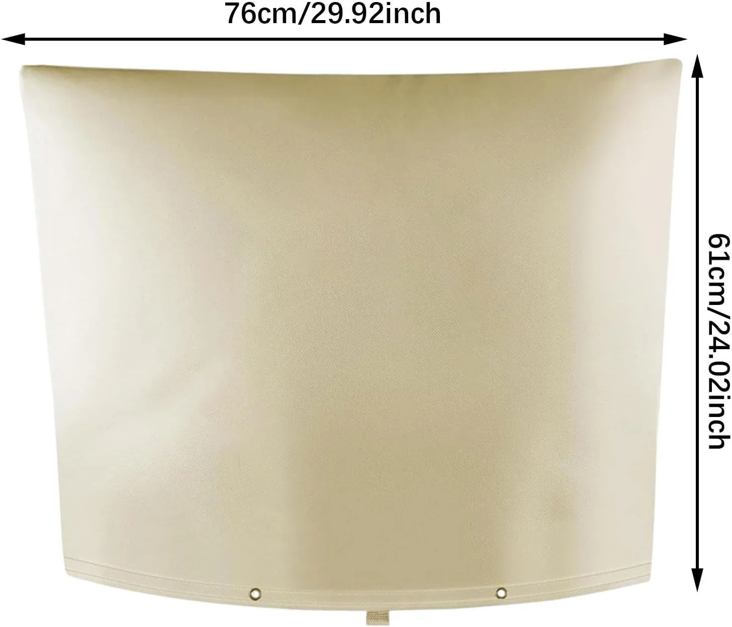 Thickened Winter Garden Faucet Bag Cover Faucet Insulated Wrap Reusable Accessory Waterproof with Single Opening Oxford Cloth, 76x61cm