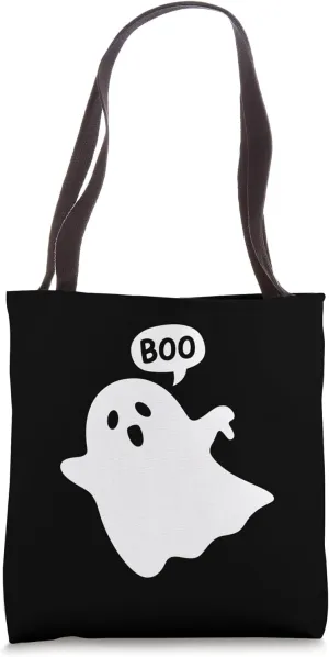 Thumbs Down Ghost Screaming Boo Disapproval Ghost halloween Tote Bag