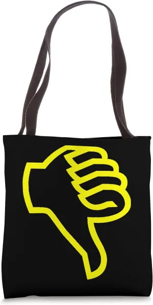 Thumbs Down, Huge, Disagree, Disapprove Tote Bag