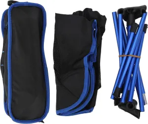 Topyond Portable Folding Ultralight Aluminum Fishing Chair for Camping, BBQ, and Picnic - Outdoor Chair with Carry Bag