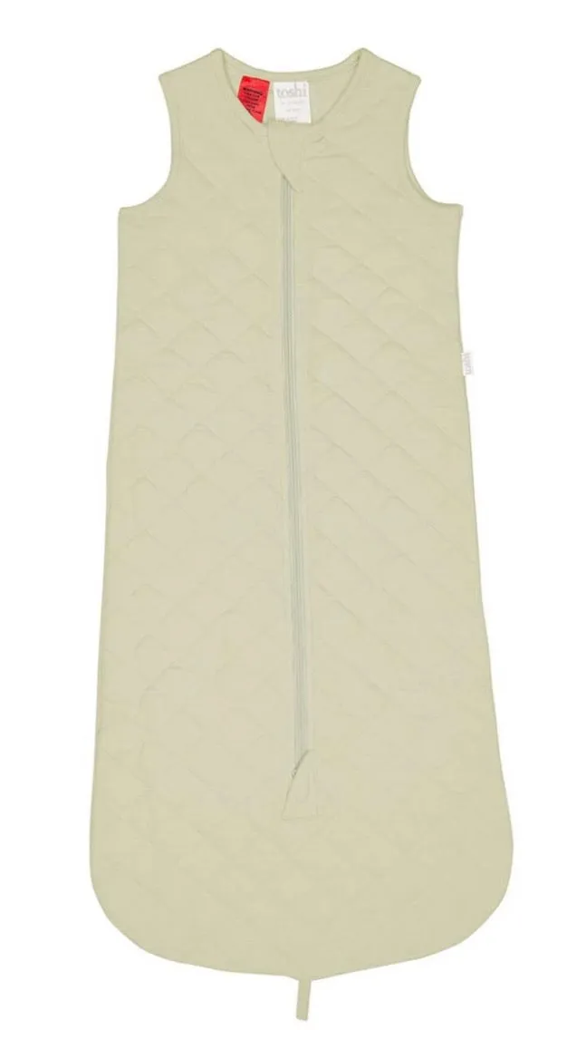 Toshi- Dreamtime Organic Baby Sleep Bag Sleeveless 1 TOG - Thyme | 12-18M
