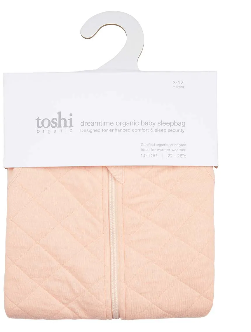Toshi - Dreamtime Organic Sleepbag - Blush