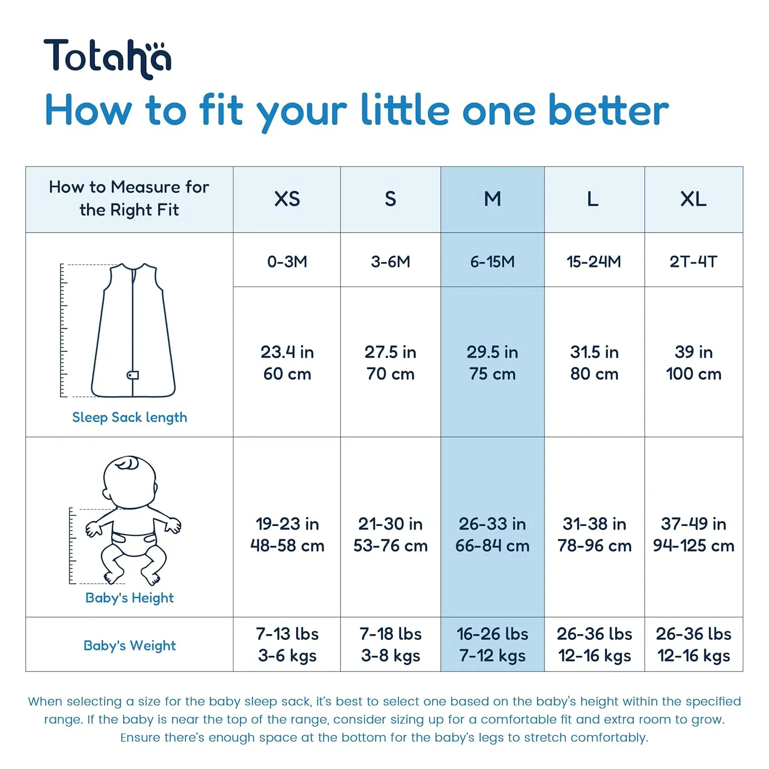 TotAha Sleep Sack 6-12 Months 3 Pack, Buttery Soft, Safe Wearable Blanket Baby Sleeping Bag with 2-Way Zipper for Girl Boy, 0.5 TOG