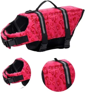 Totority Reflective Vest Reflective Vest Swim Suits Flotation Vest Saver Safety Swimsuit Adjustable Belt for Dog Water Safety Life Vests Bathing Suits Bathing Suits