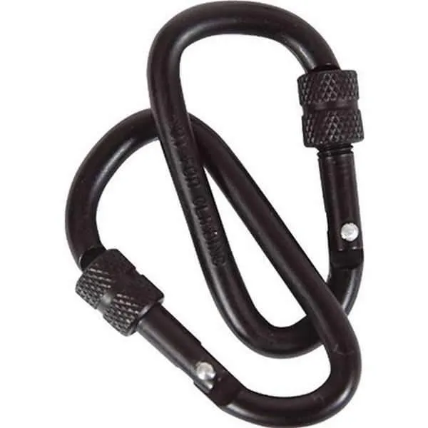 Trac Pac Locking Carabiner 8mm - Pair