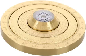 Traditional Chinese Compass Mini Bagua Lu Pan Feng Shui Decor Portable for Wealth