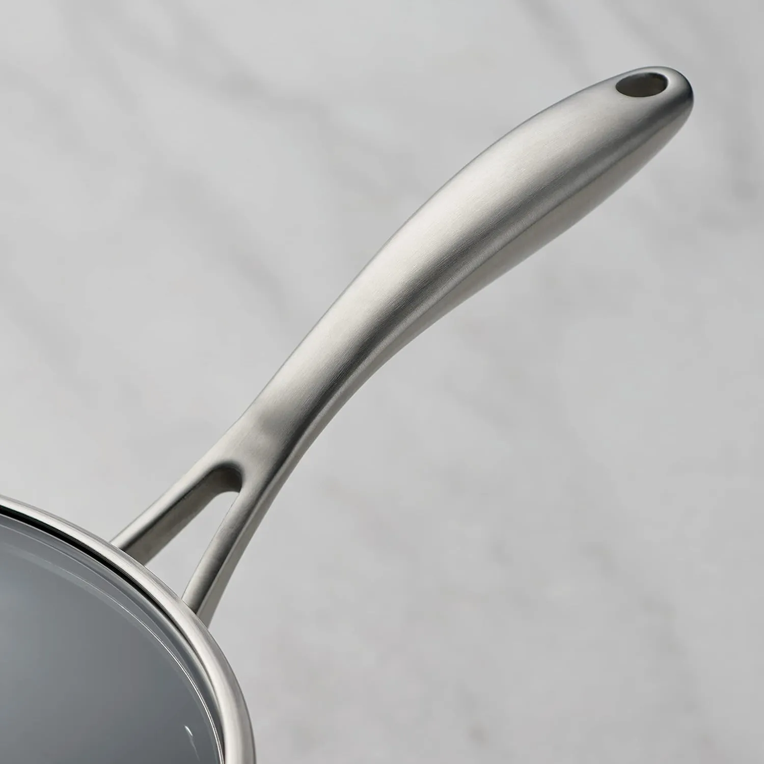 Tramontina Hard Anodized Non Stick 3-Quart Sauce Pan with Glass Lid, Oven Safe