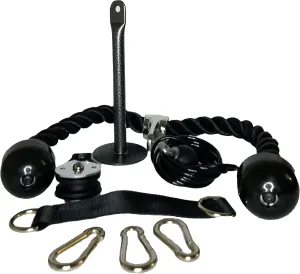 Tricep Pulley System | Pulley Cable System for Tricep and Lats | BMG Tricep Rope and Pulley System | Tricep Rope