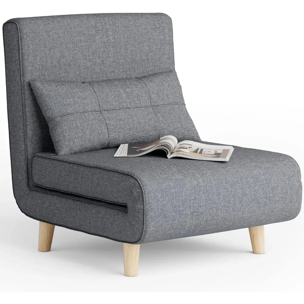 TriFold Oasis Chic Convertible Chair for Sleep, Relaxation and Compact Spaces