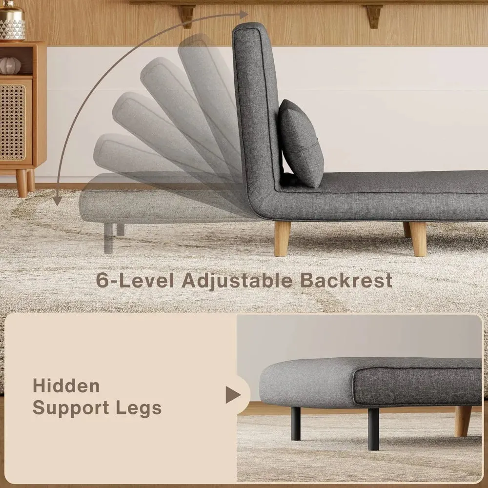 TriFold Oasis Chic Convertible Chair for Sleep, Relaxation and Compact Spaces