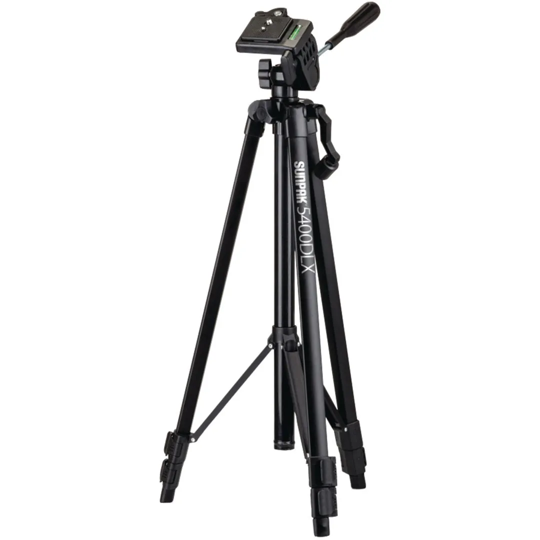 Tripod with 3-Way Pan Head for Digital Camera Holder Accessory Sunpak Tripods