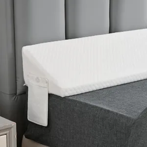 Twin Size Bed Wedge Pillow for Headboard Gap Filler (0"-8")Close Gaps Between Mattress and Wall,Frame/Loft Corner College Dorm Bed Essentials,Bedside Space Home Room Decor,Stop Pillow Falling Down