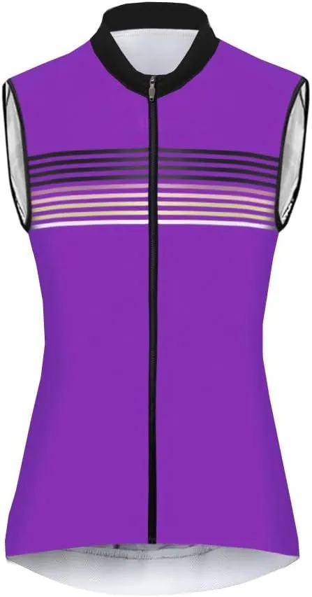UGLY FROG Women's Cycling Vest Reflective with Rear Bag Sleeveless Jersey