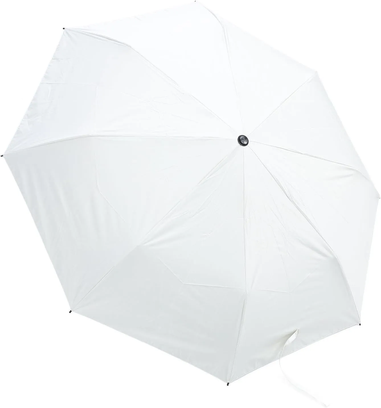 Umbrella With Fan, Small Personal Fan USB Rechargeable Sun Cooling Umbrella With Built In Fan UPF 50 Rain Umbrella Sun Umbrella For Chair Folding Compact Umbrella For Hot Day