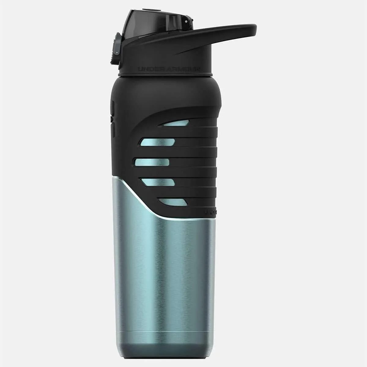Under Armour 24Oz Stainless Steel Water Bottle, Insulated, Carabiner Easy Carry Hook, Leak Proof, Kids & Adults, All Sports, Gym