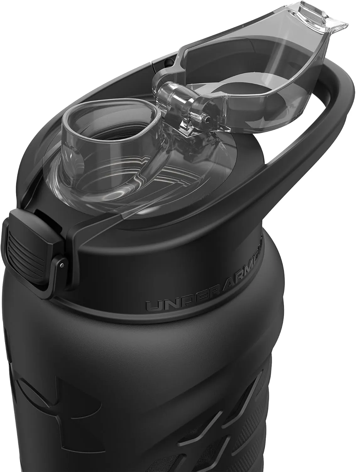 Under Armour 24Oz Stainless Steel Water Bottle, Insulated, Carabiner Easy Carry Hook, Leak Proof, Kids & Adults, All Sports, Gym