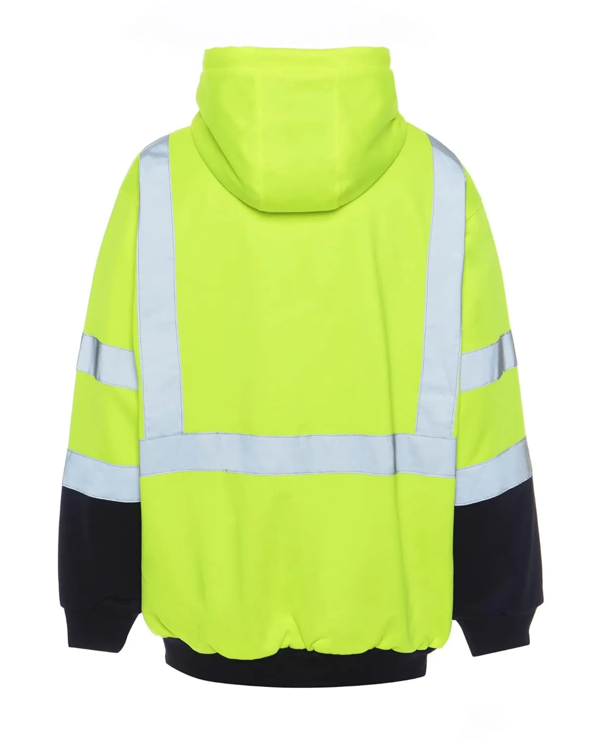 Utility Pro UHV425 High-Vis Safety Soft Shell Hoodie with Waterproof DuPont Teflon, Lime, 3X-Large