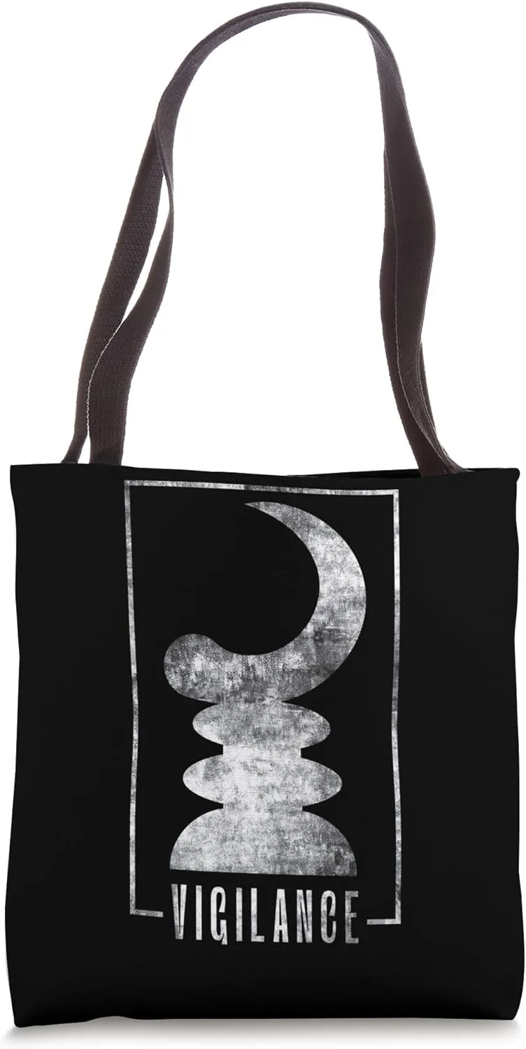 Vigilance African Symbol Adinkra Sankofa Black History Month Tote Bag