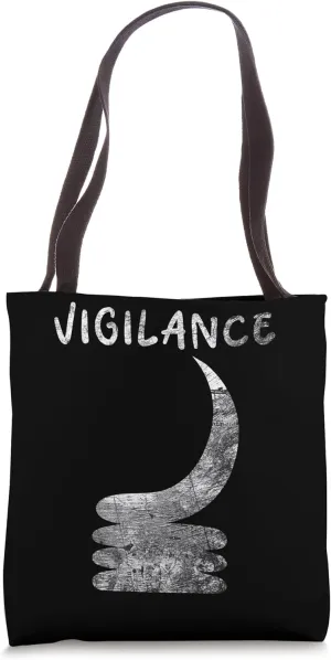Vigilance Black History Month African Symbol Adinkra Sankofa Tote Bag