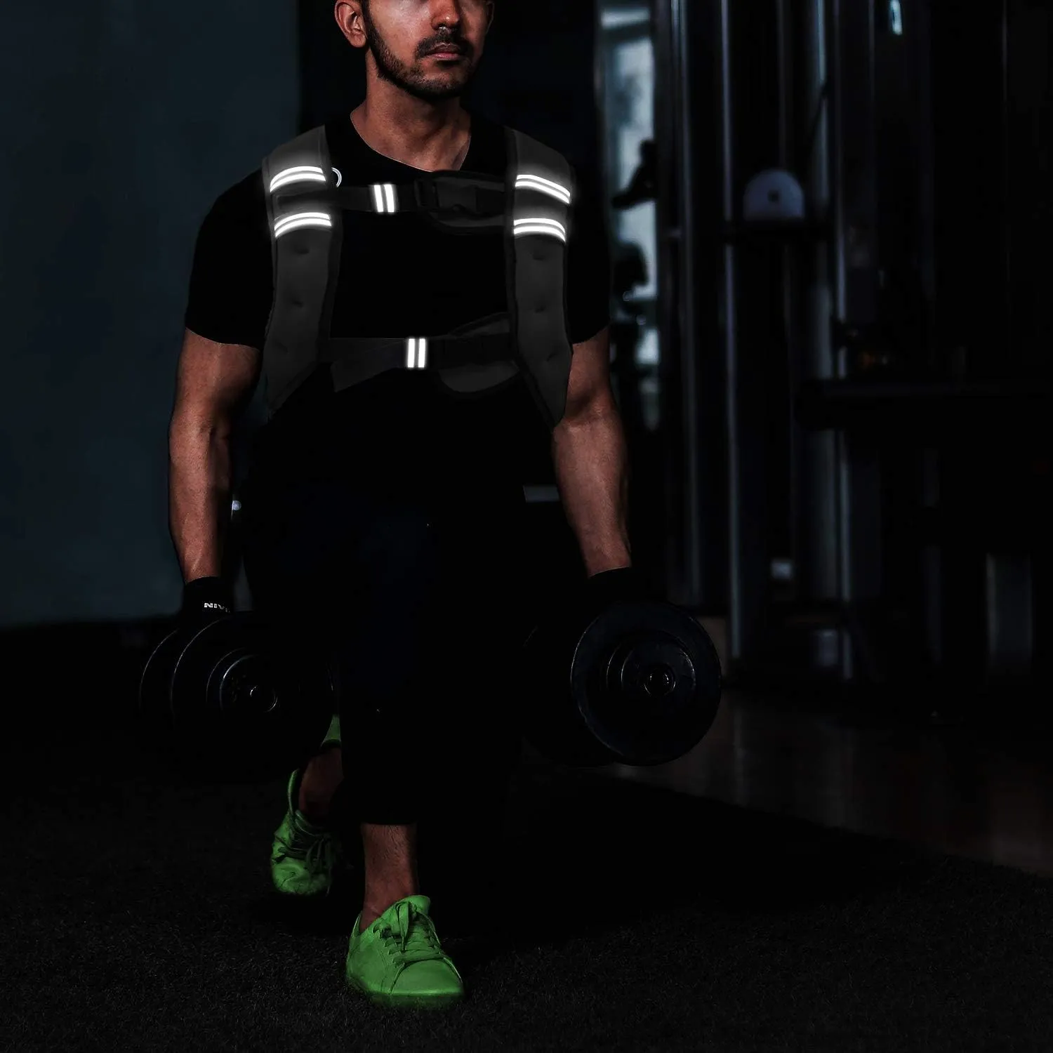 VIVITORY Weighted Vest Workout Equipment, 11lbs/18lbs Body Weight Vest for Men, Women, Strength Training, Running, Fitness, Muscle Building, Weight Loss, Weight lifting
