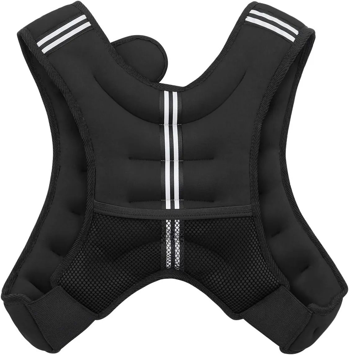 VIVITORY Weighted Vest Workout Equipment, 11lbs/18lbs Body Weight Vest for Men, Women, Strength Training, Running, Fitness, Muscle Building, Weight Loss, Weight lifting