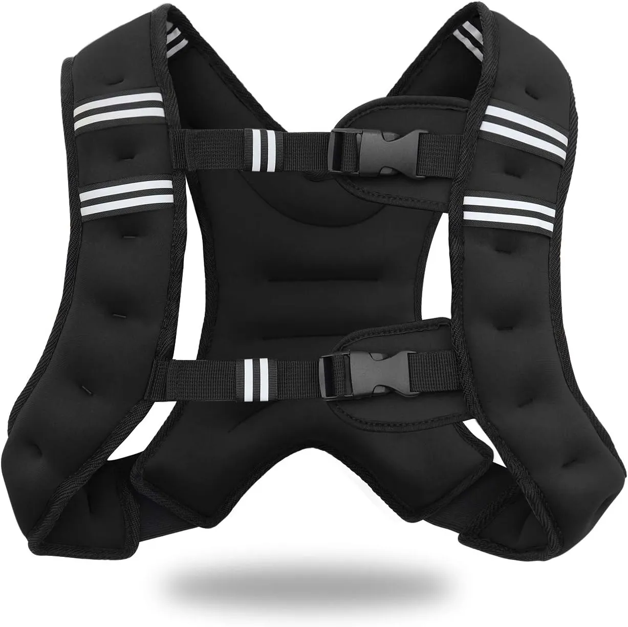 VIVITORY Weighted Vest Workout Equipment, 11lbs/18lbs Body Weight Vest for Men, Women, Strength Training, Running, Fitness, Muscle Building, Weight Loss, Weight lifting