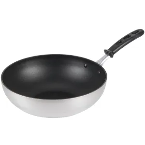 Vollrath SteelCoat Nonstick Stir Fry Pan, 11", Aluminum/Silicone Handle